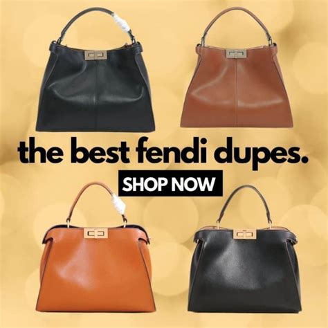 fendi first dupe amazon|best fendi peekaboo dupes.